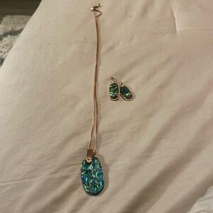 Kendra Scott Necklace and Earring set